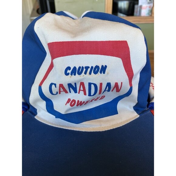 Vintage Molson Canadian Beer Snapback Hat Cap ( Oversize Visor/Brim ) - Picture 3 of 10